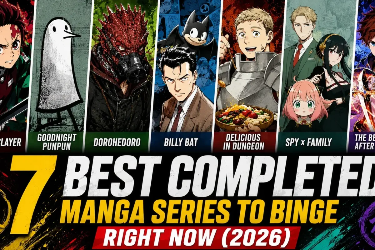 7 Best Completed Manga Series to Binge Right Now (2026)