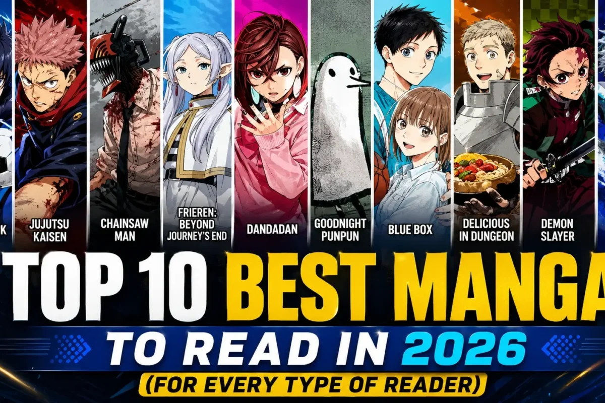 Top 10 Best Manga to Read in 2026 (For Every Type of Reader)